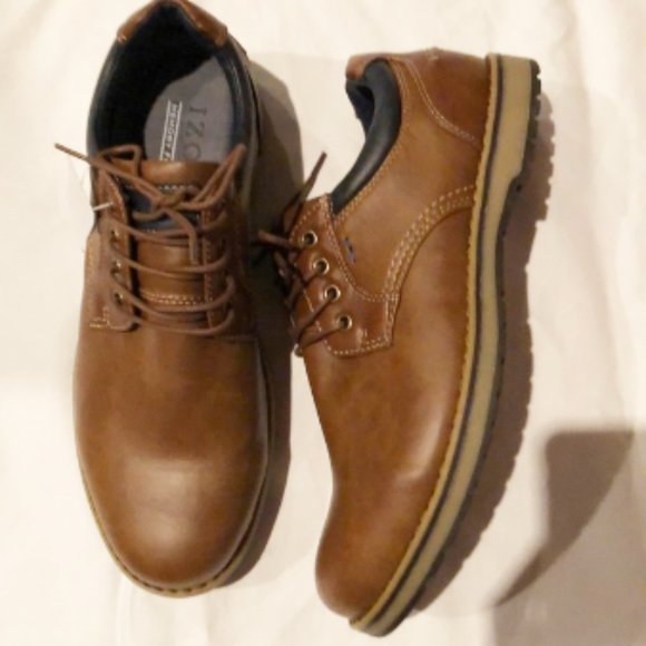 Shoes mens new sizes 11M Izod brown memory foam laces